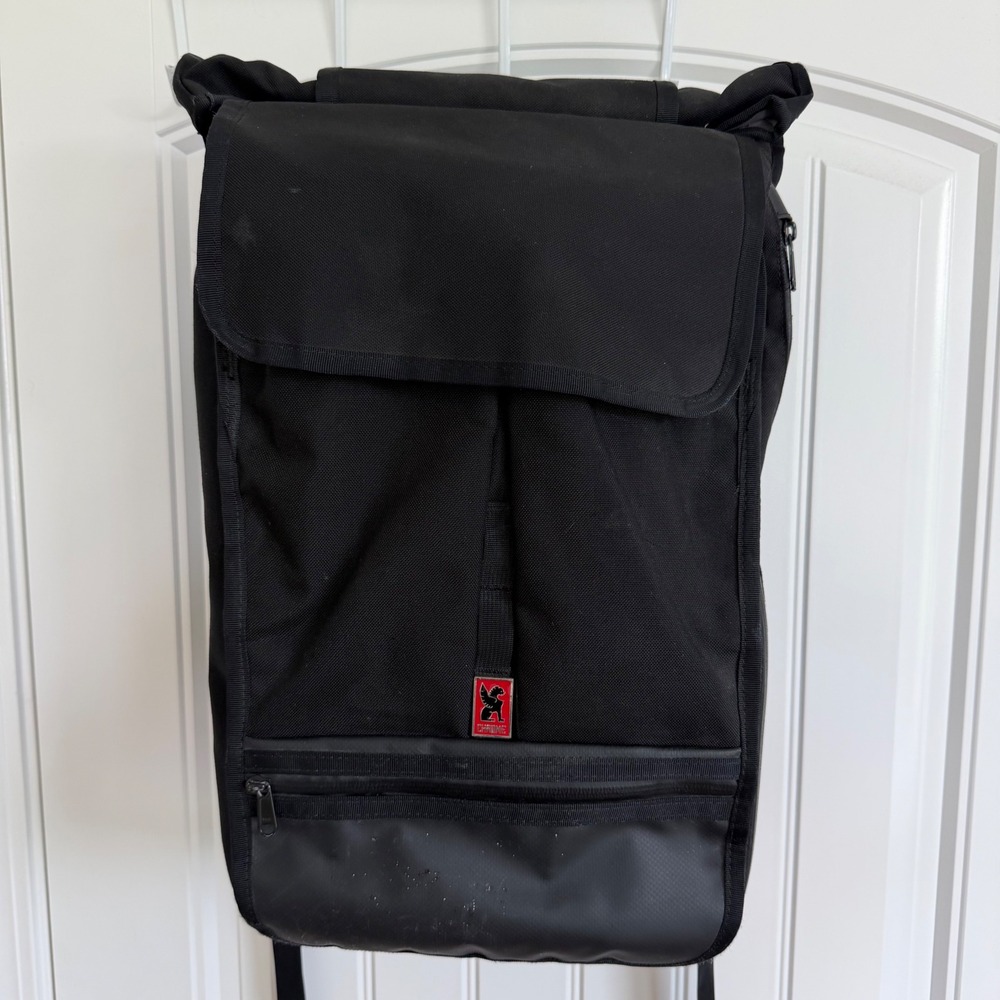 Chrome Industries Roll Top Laptop Backpack Black